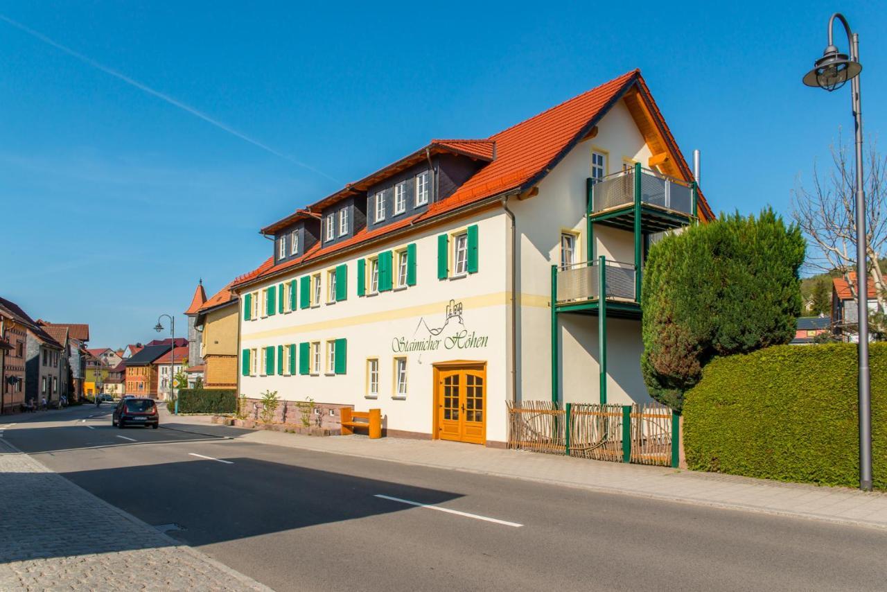 Staimicher Hoehen - Premium Appartements Kurort Steinbach-Hallenberg Exteriör bild